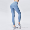 Leggings mei mesh-oefeningswurk mei pocket